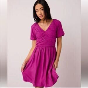 Bohme |  Crepe Ruffle Dress Size S